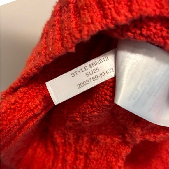 J.CREW V-Neck Beach Sweater Tank Top in Bright Cerise - Size M EUC - Picture 8 of 10